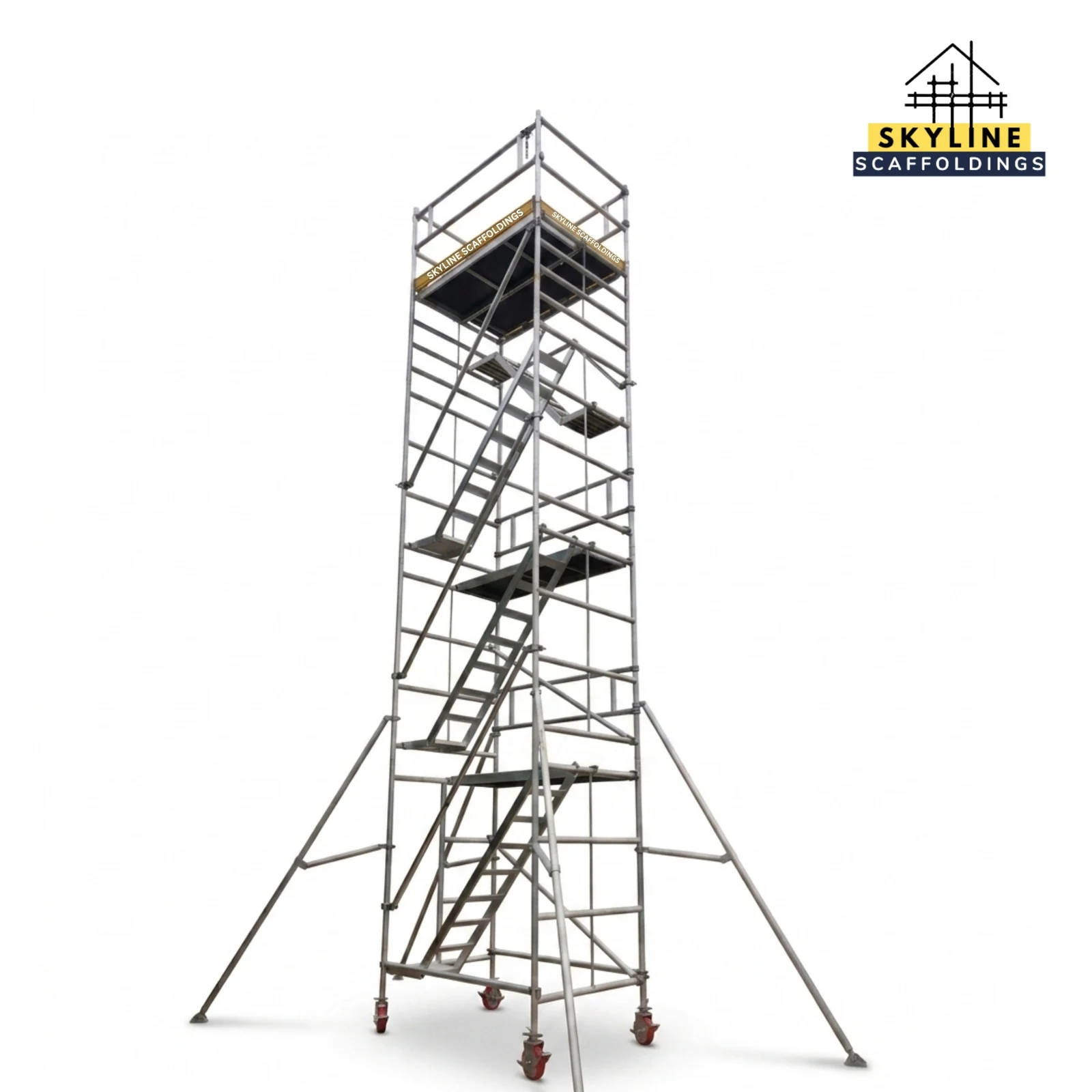 Stairway aluminium scaffolding tower by Skyline Scaffoldings