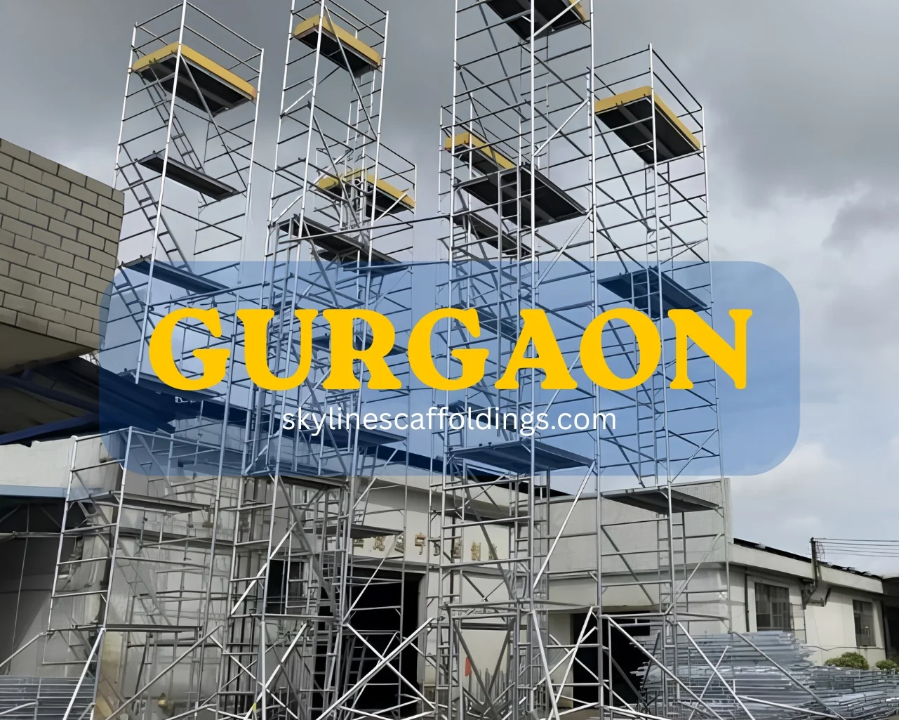 Aluminium scaffolding on rent in Gurgaon