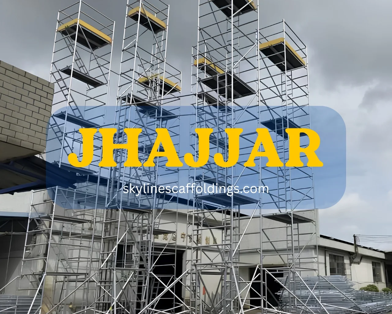 Aluminium scaffolding on rent in Jhajjar