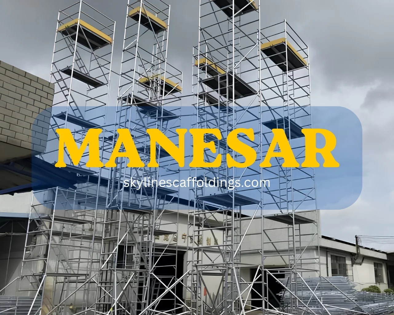 Aluminium scaffolding on rent in Manesar
