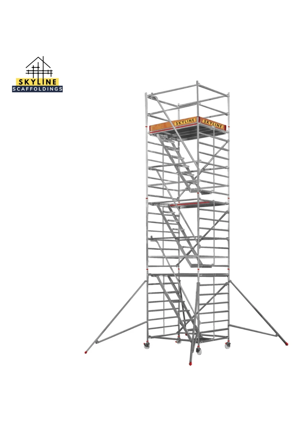Aluminium scaffolding systems by Skyline Scaffoldings