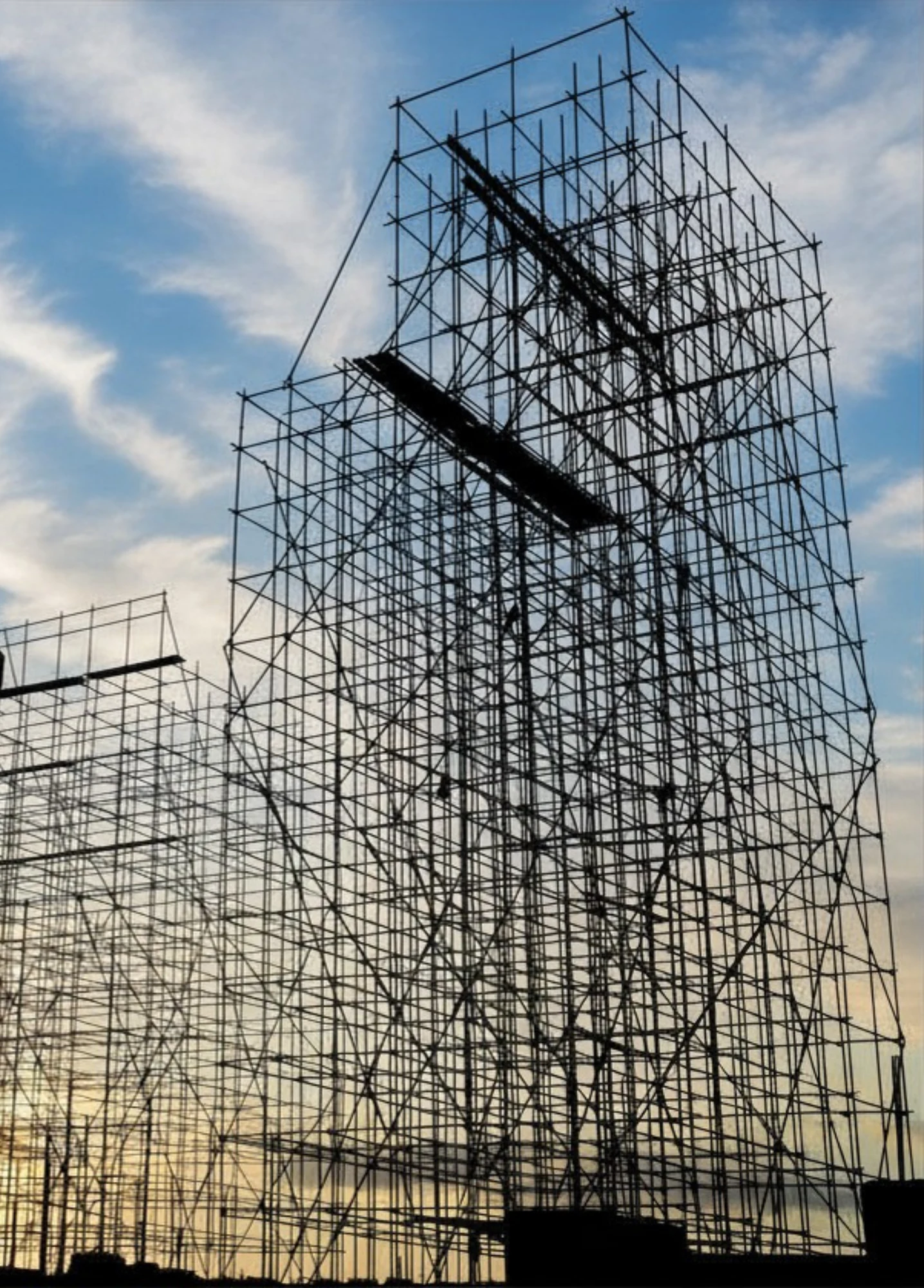 Industrial scaffolding project